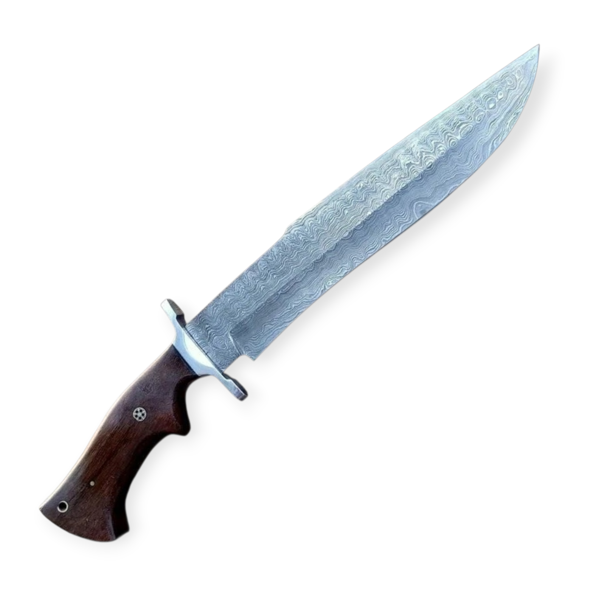 Damascus Steel Bowie Knife