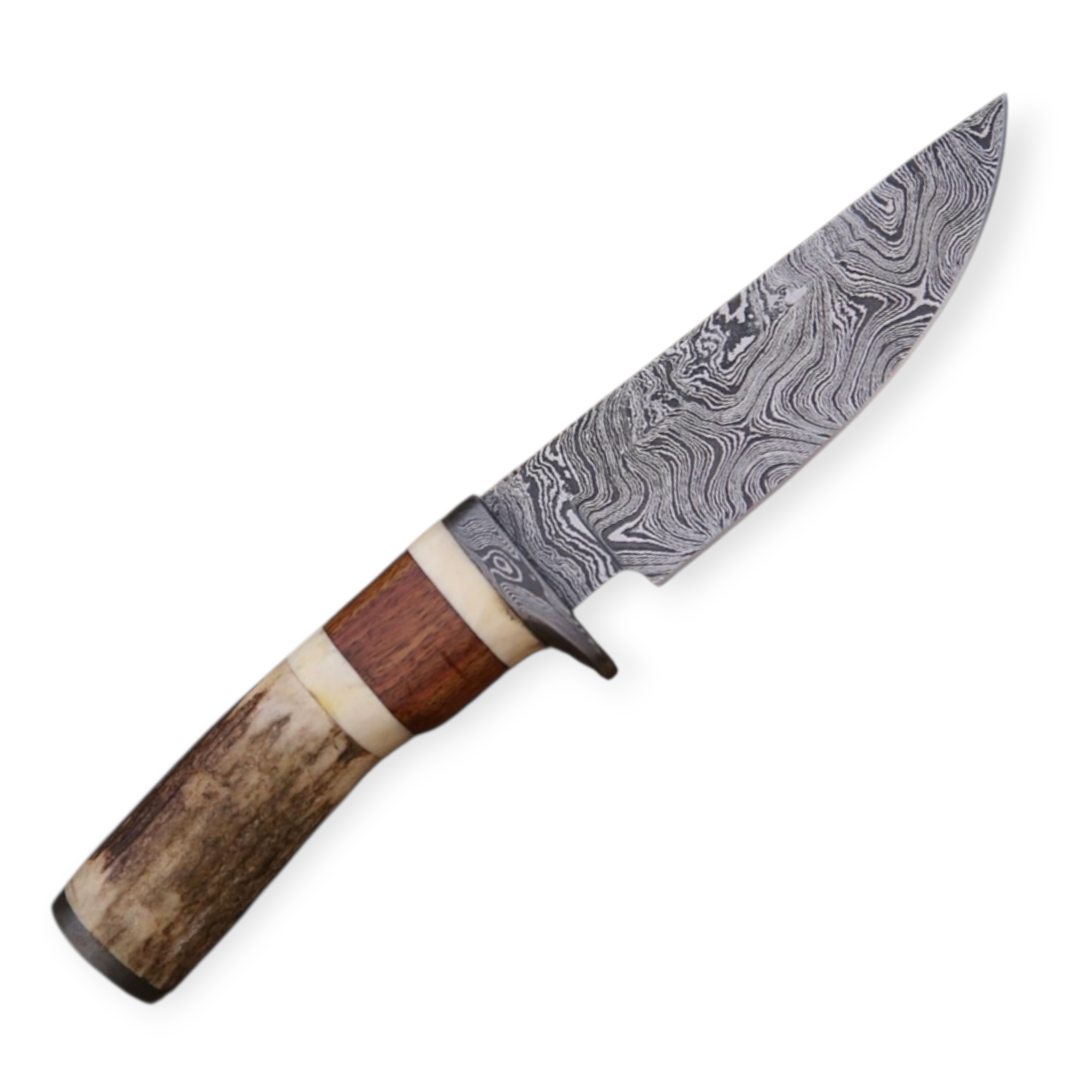 Damascus Steel Hunting Knife