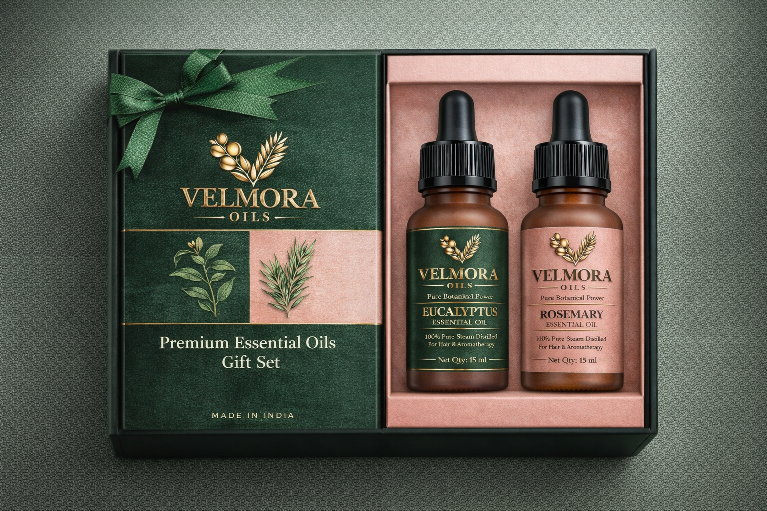 Velmora Premium Essential Oils Gift Set