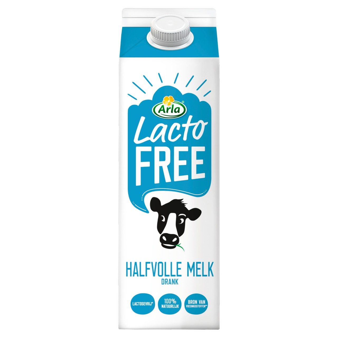 Melk halfvol, lactosevrij 