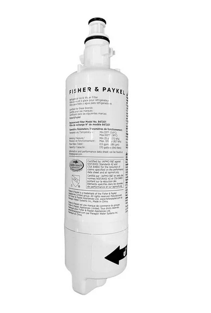 847201 Fisher & Paykel Fridge Water Filter