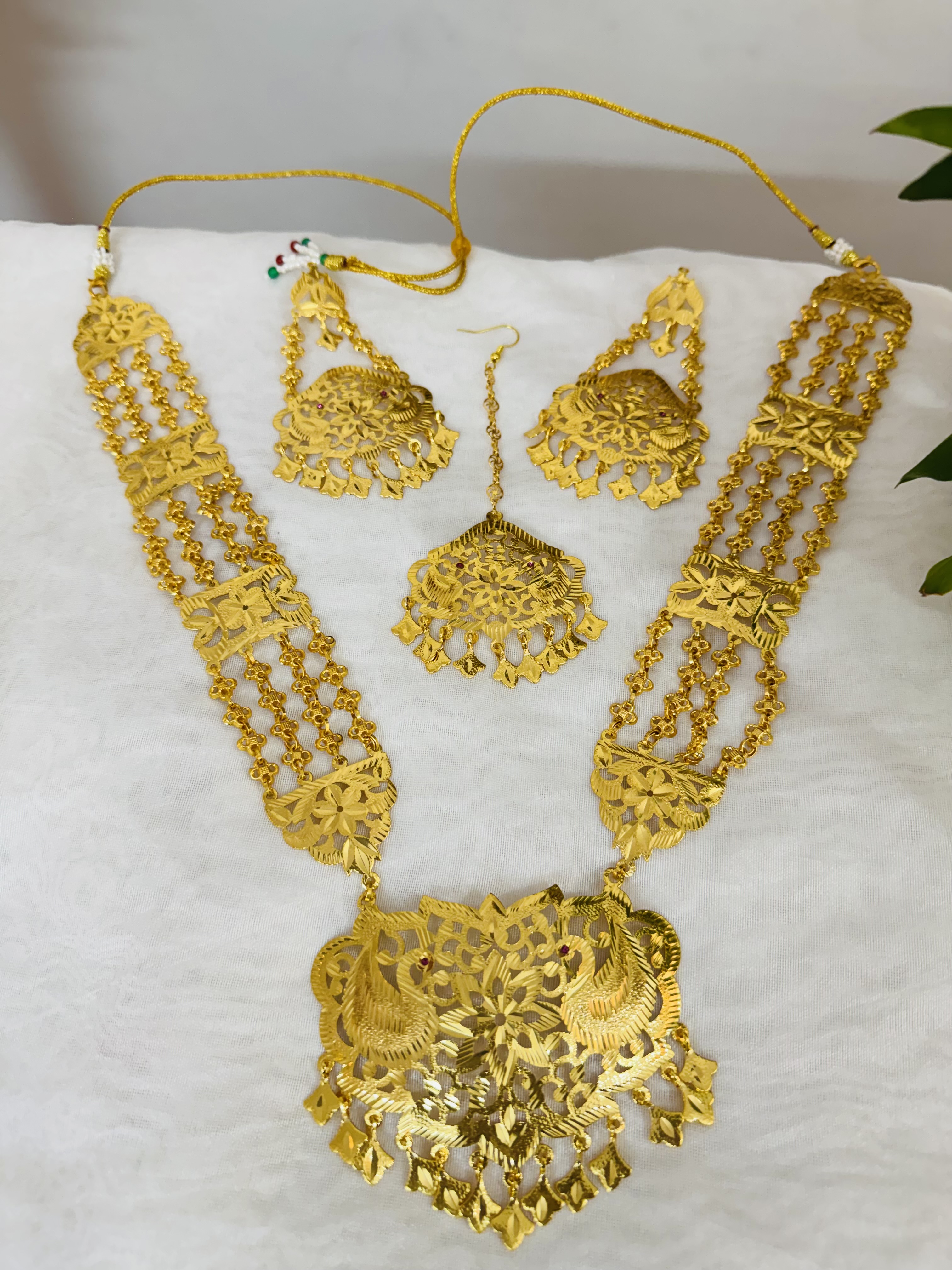 Real Gold Look Raani Haar