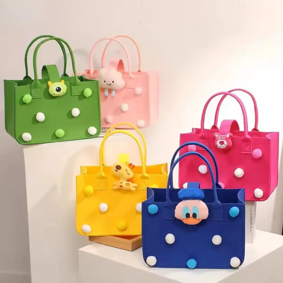 Adorable Kids Cartoon Handbag – Colorful Party Favor & Birthday Return Gift | Toymi