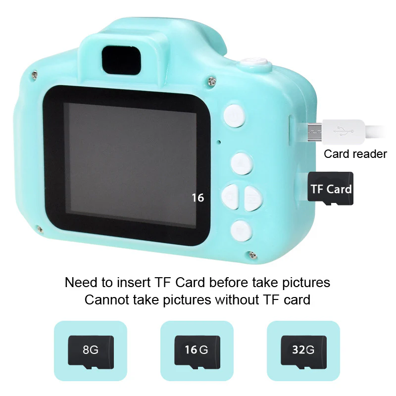 Mini Digital Kids Camera – Fun Toy Camera for Kids | Birthday Return Gift & Creative Toy | Toymi