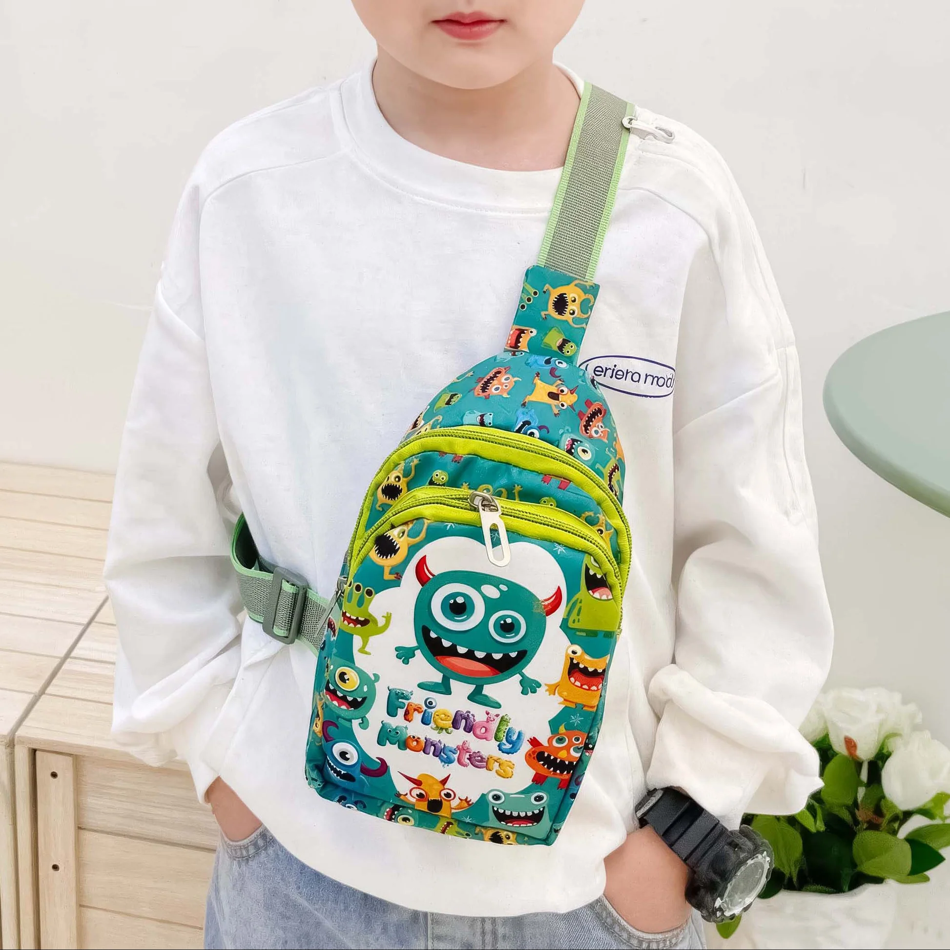 Vibrant Kids Sling / Chest Shoulder Bag – Stylish Crossbody Bag for Kids | Birthday Return Gift | Toymi