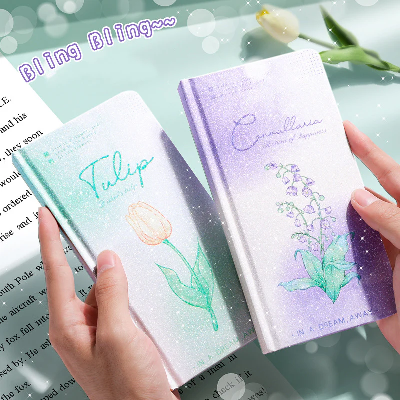 Petals & Pages Aesthetic Floral Notebook Diary – Cute Journal for Kids & Teens | Birthday Return Gift | Toymi