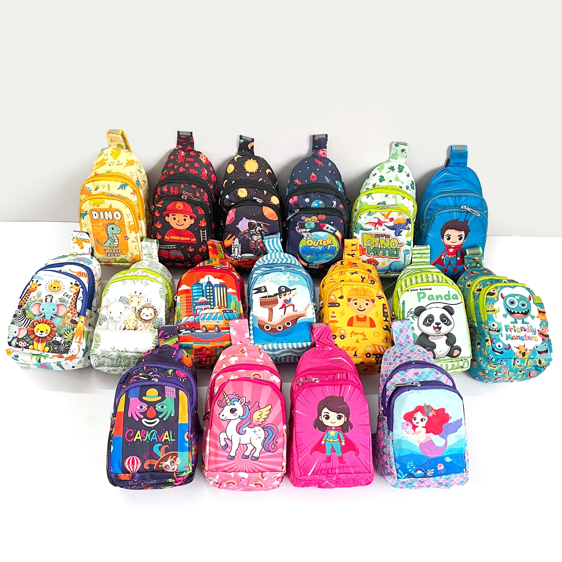 Vibrant Kids Sling / Chest Shoulder Bag – Stylish Crossbody Bag for Kids | Birthday Return Gift | Toymi