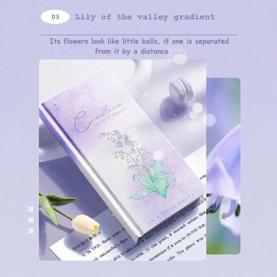 Petals & Pages Aesthetic Floral Notebook Diary – Cute Journal for Kids & Teens | Birthday Return Gift | Toymi