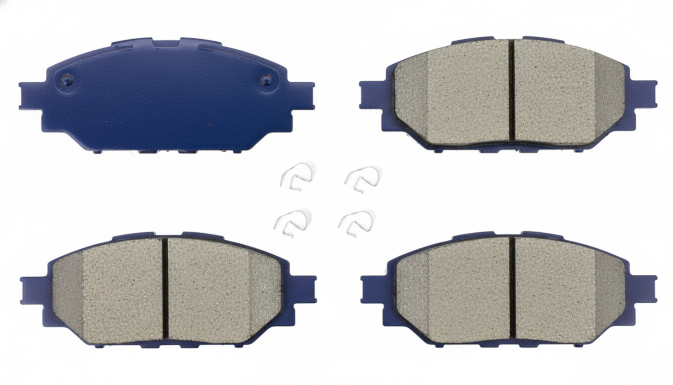 04465-0K430 ــــ TOYOTA FRONT AXLE DISC BRAKE PAD SET