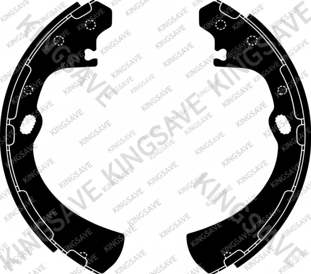 5861186770  K1174 Drum brake shoe kit, high quality