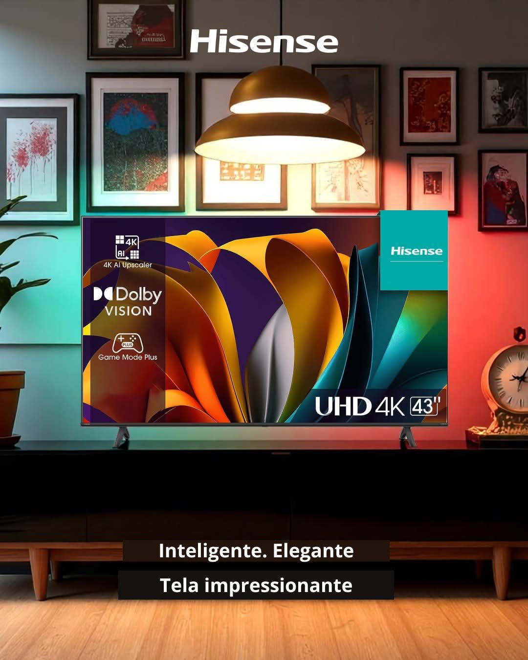 Hisense  A6Q 43'' UHD 4K SMART TV