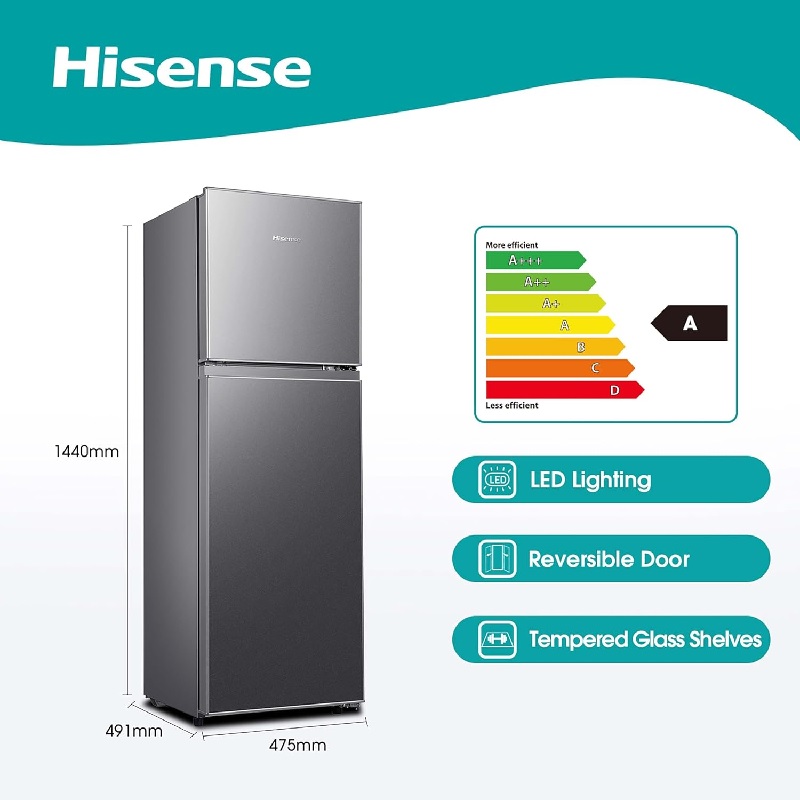 Frigorífico Hisense H225TTS 154 L