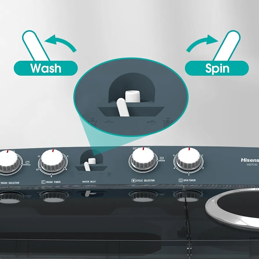 Máq. Lavar TWIN TUB WSCG143 14 kg