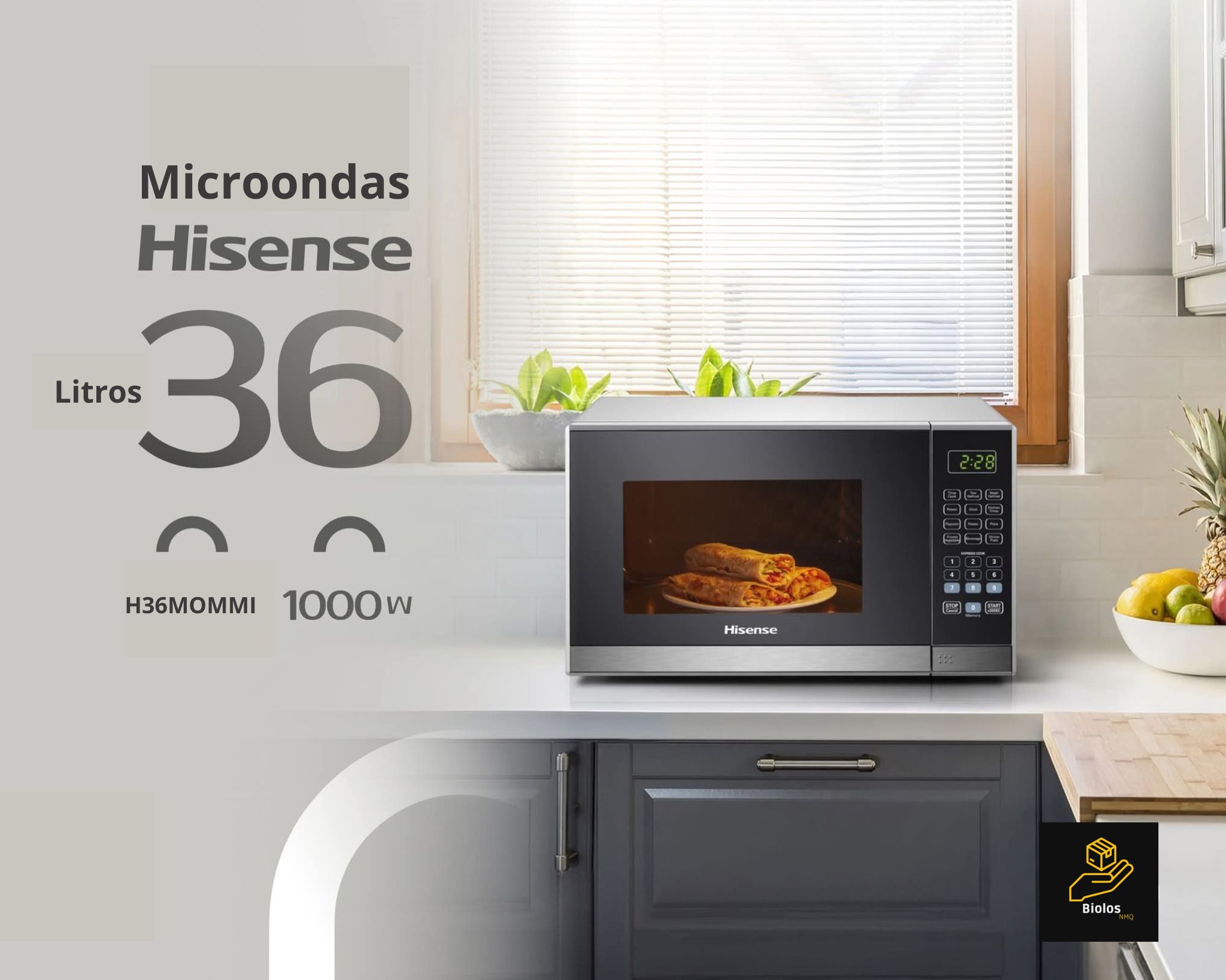 Microondas Digital 36 L H36MOMMI