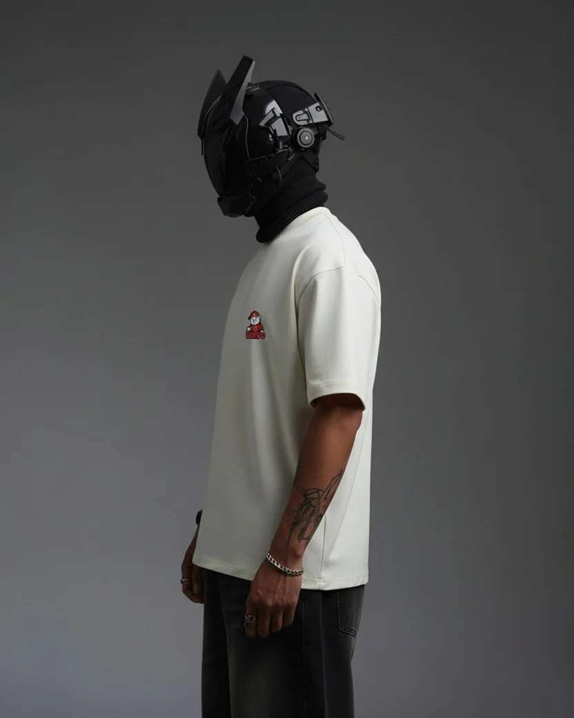 Minimalist White Oversized T-Shirt