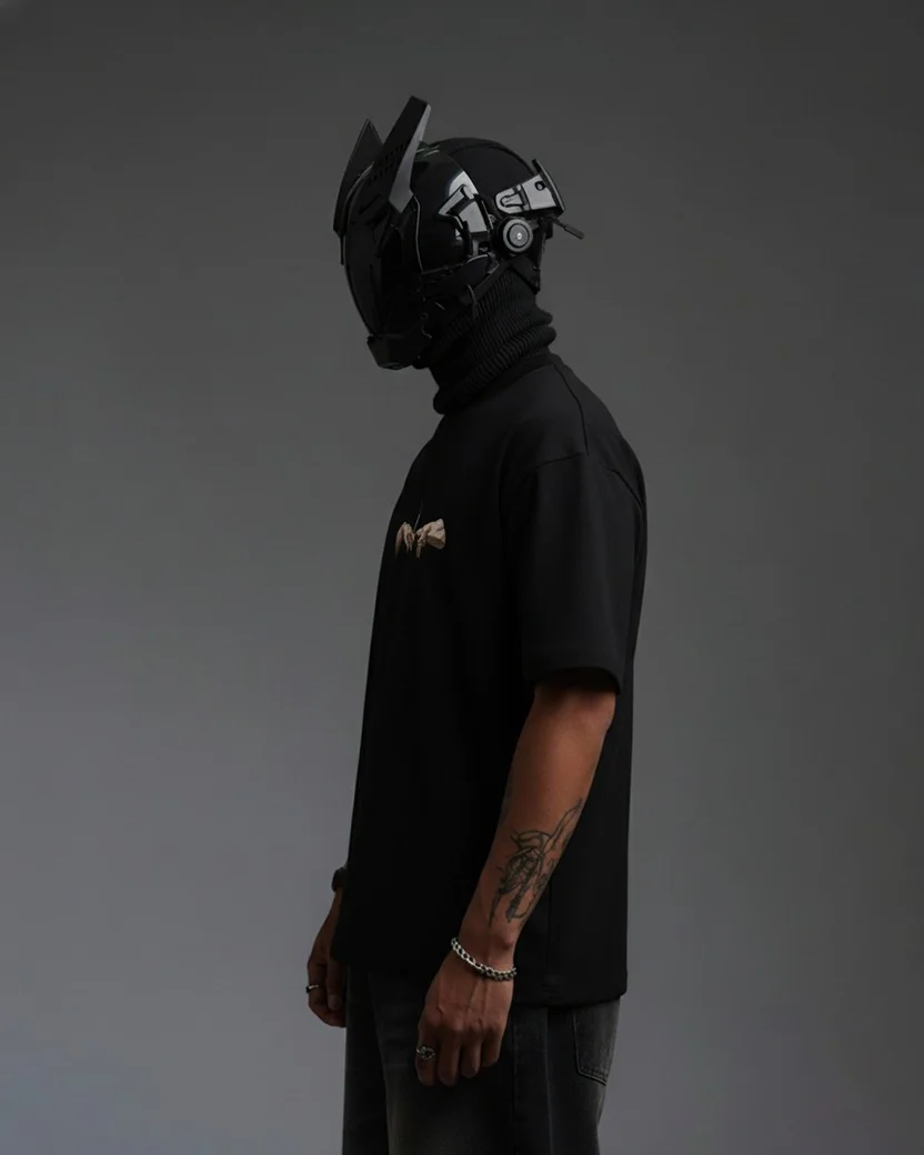 Minimalist White Crew Neck T-Shirt