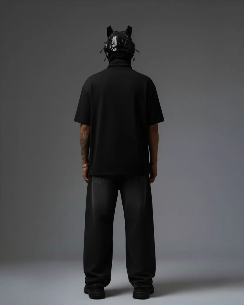 Minimalist White Crew Neck T-Shirt