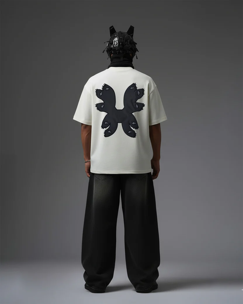 Minimalist White Oversized T-Shirt