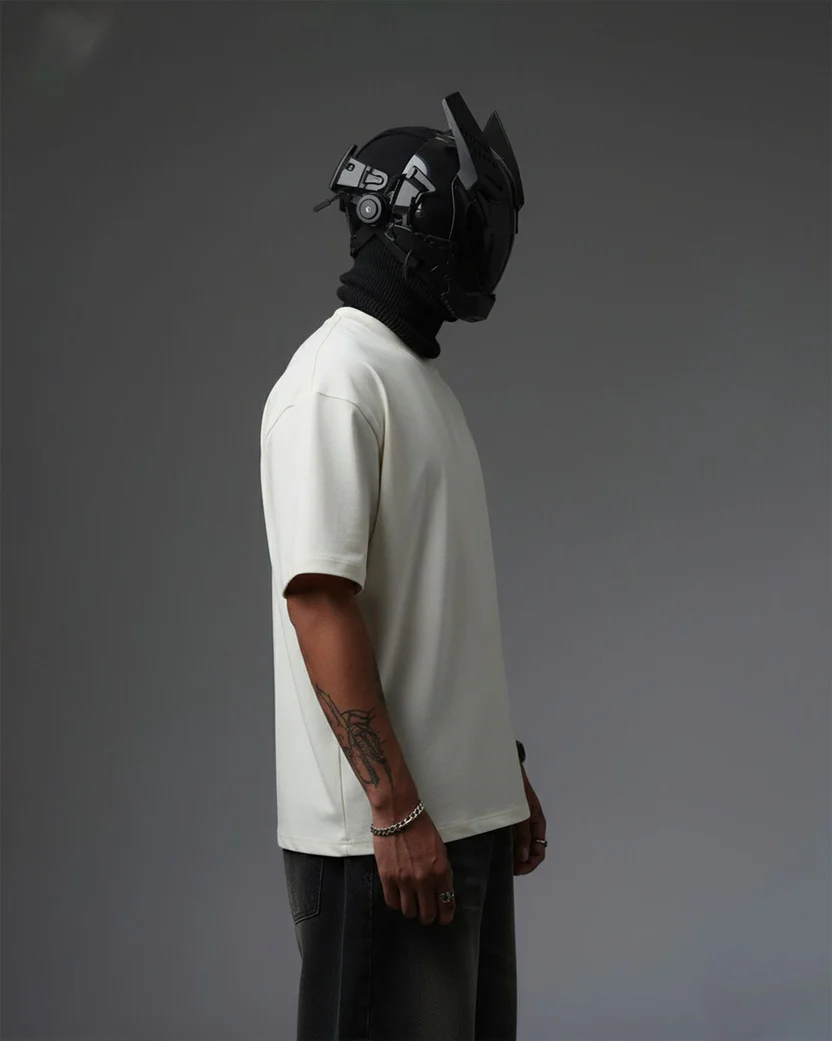 Minimalist White Oversized T-Shirt