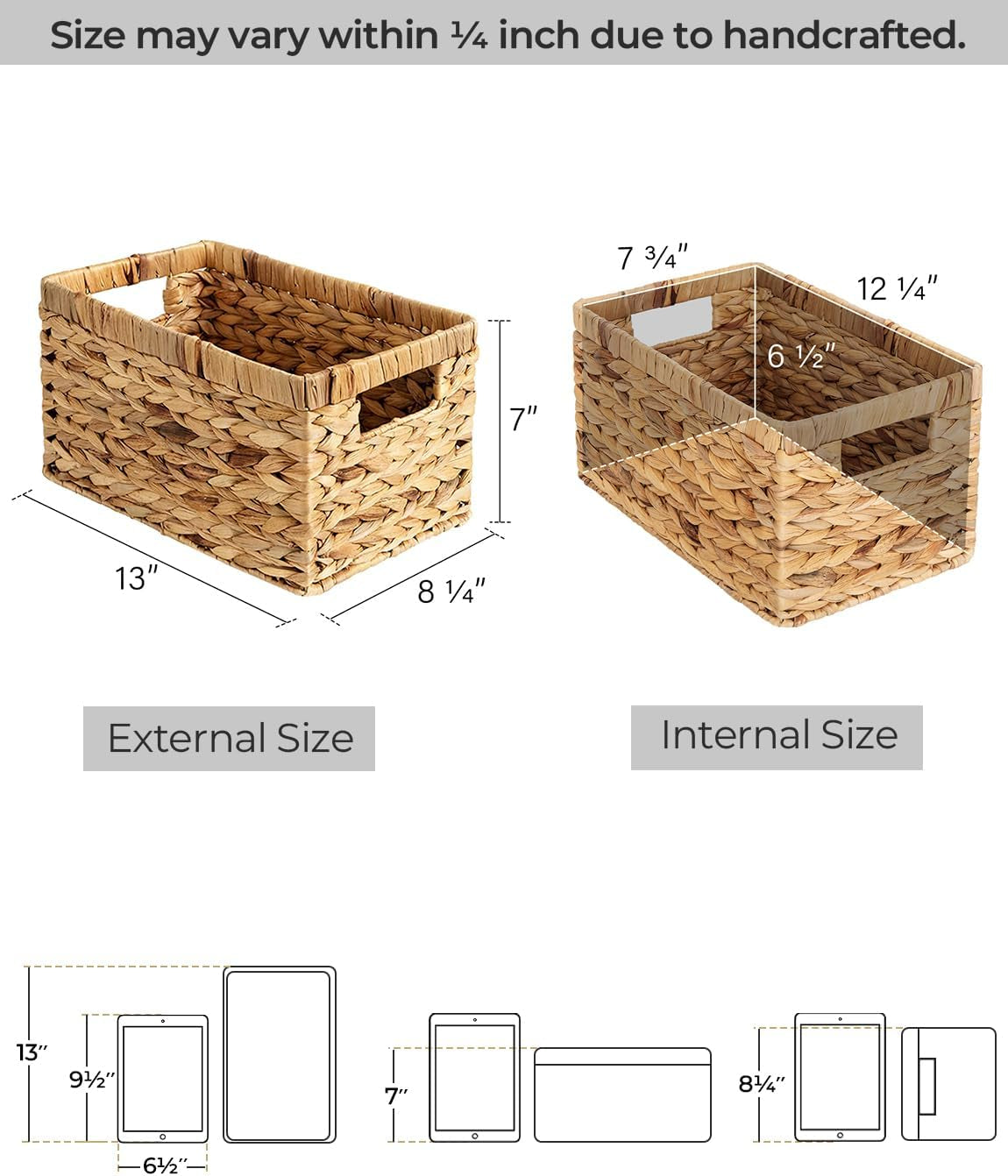 Woven Storage Basket Set