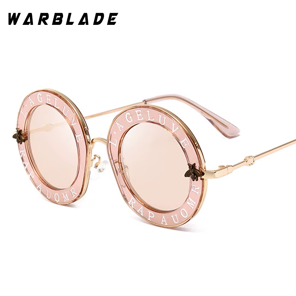 Retro Round Leopard Print Sunglasses