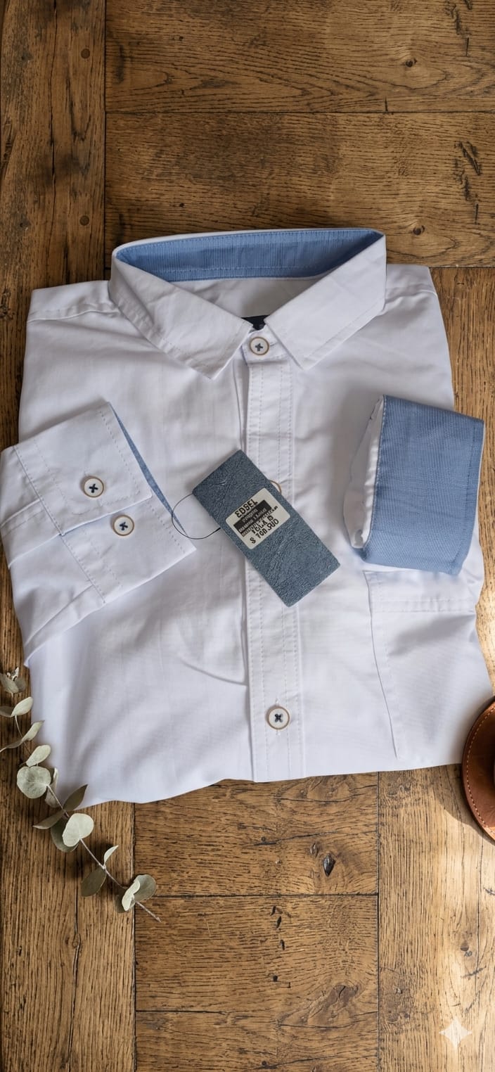 Camisa Blanca manga larga 