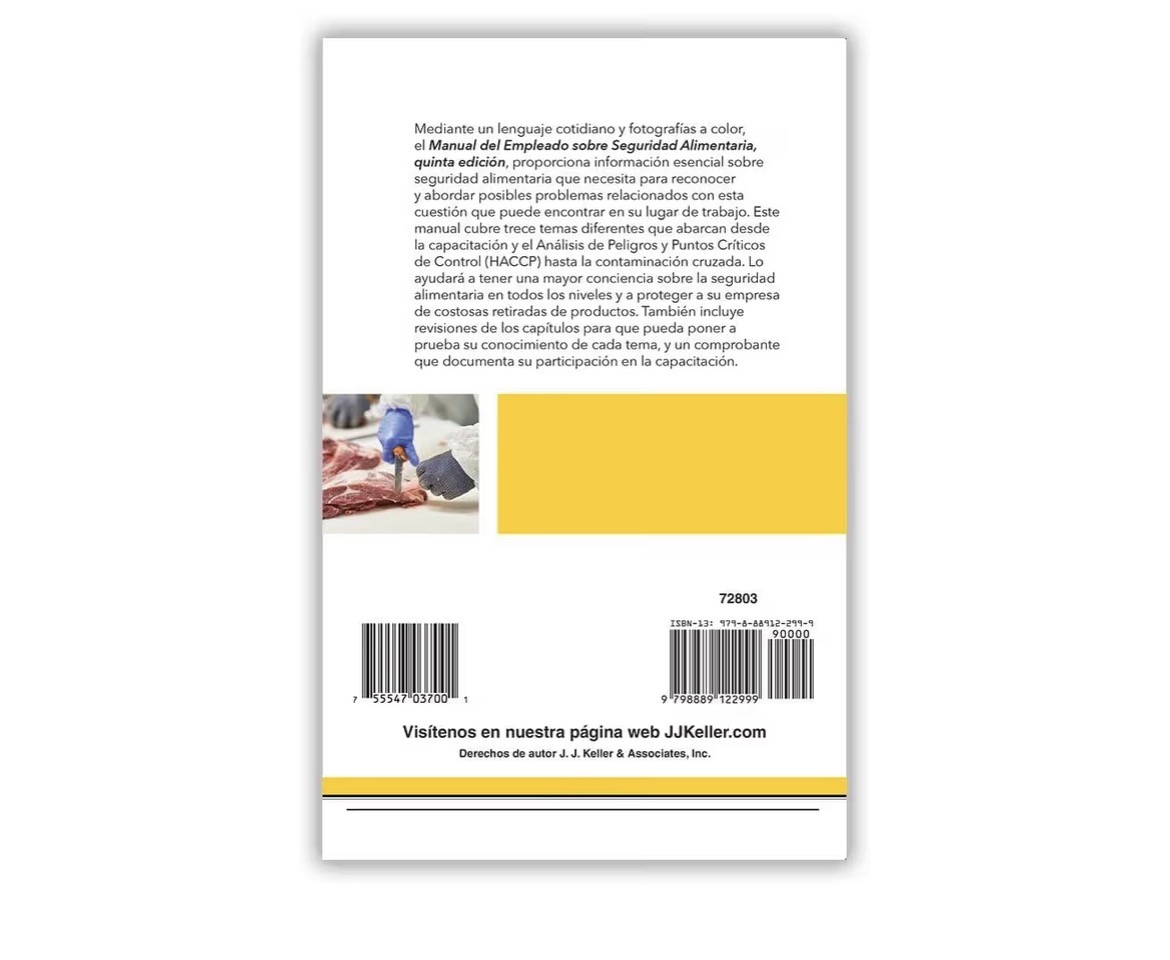 Manual de seguridad alimentaria para empleados 