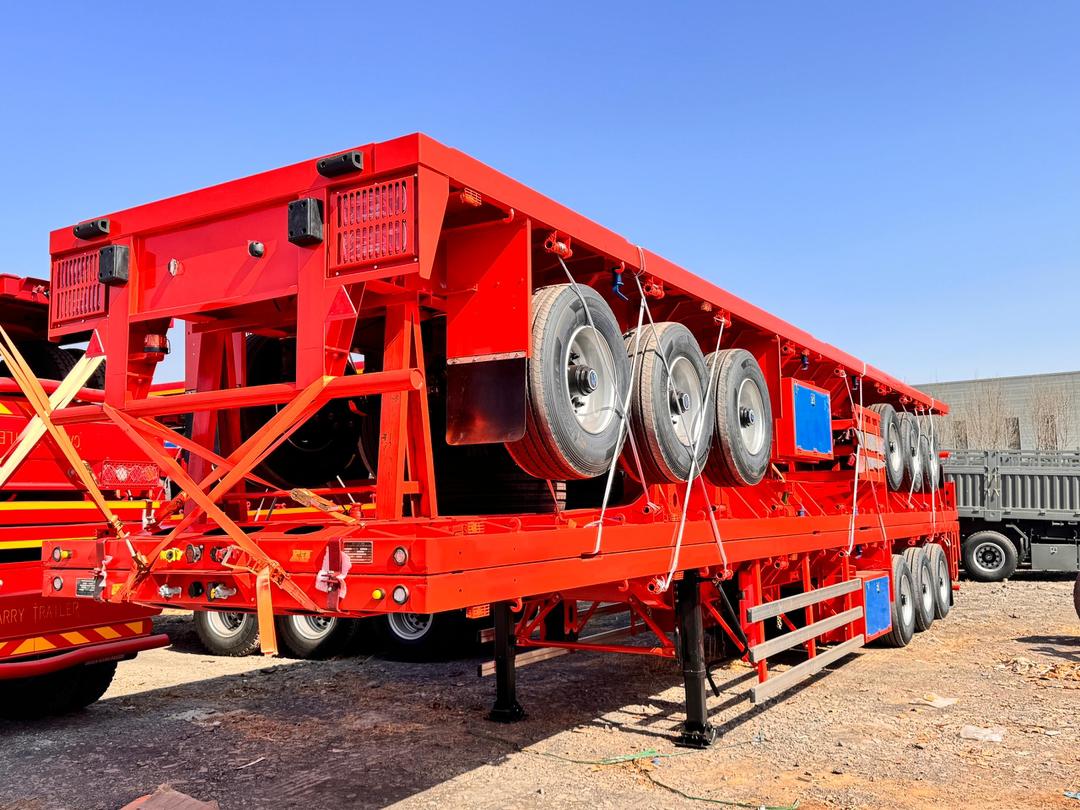3-Axle Flatbed Semi-Trailer
