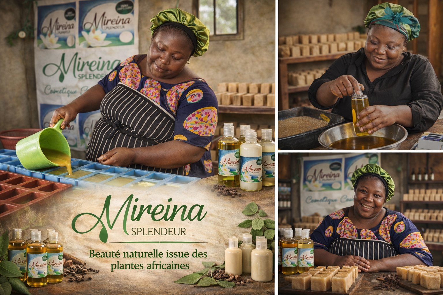 Produits cosmétiques bio artisanaux 