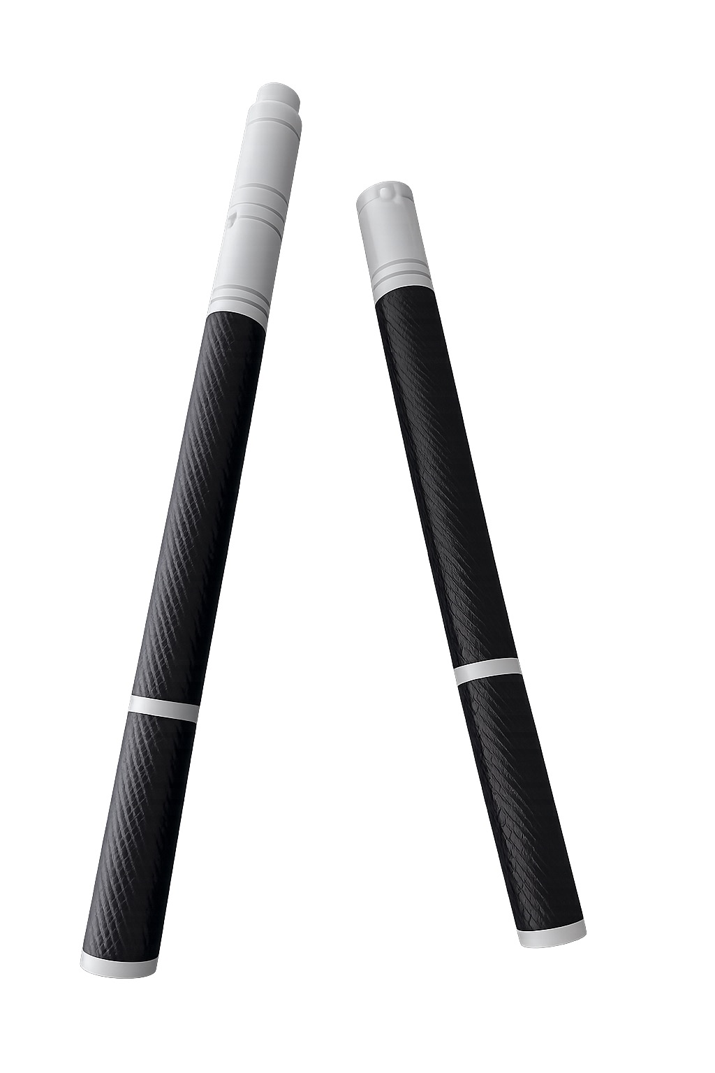 Black - Daredevil Billy Clubs - 3D printed Daredevil Sticks from the Marvel TV Show 