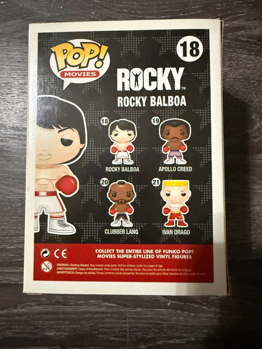 Funko Pop! Rocky Balboa ORIGINAL 18 Authentic OG release