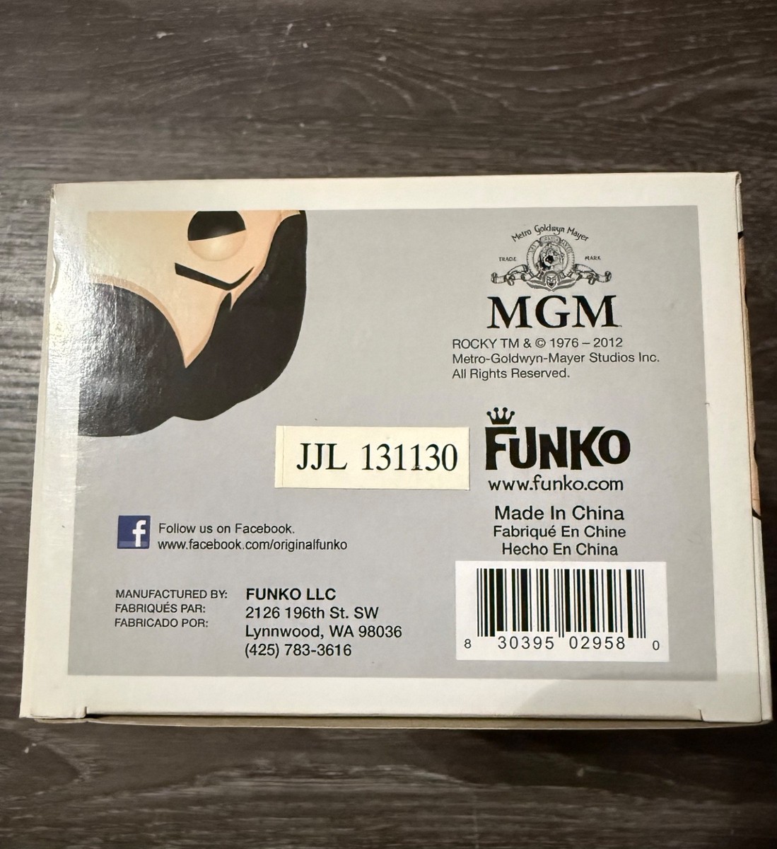 Funko Pop! Rocky Balboa ORIGINAL 18 Authentic OG release