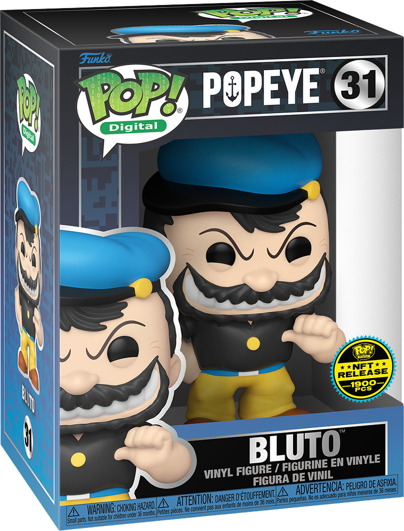 Funko POP! Digital - Popeye - Bluto NFT - 1900 Pcs
