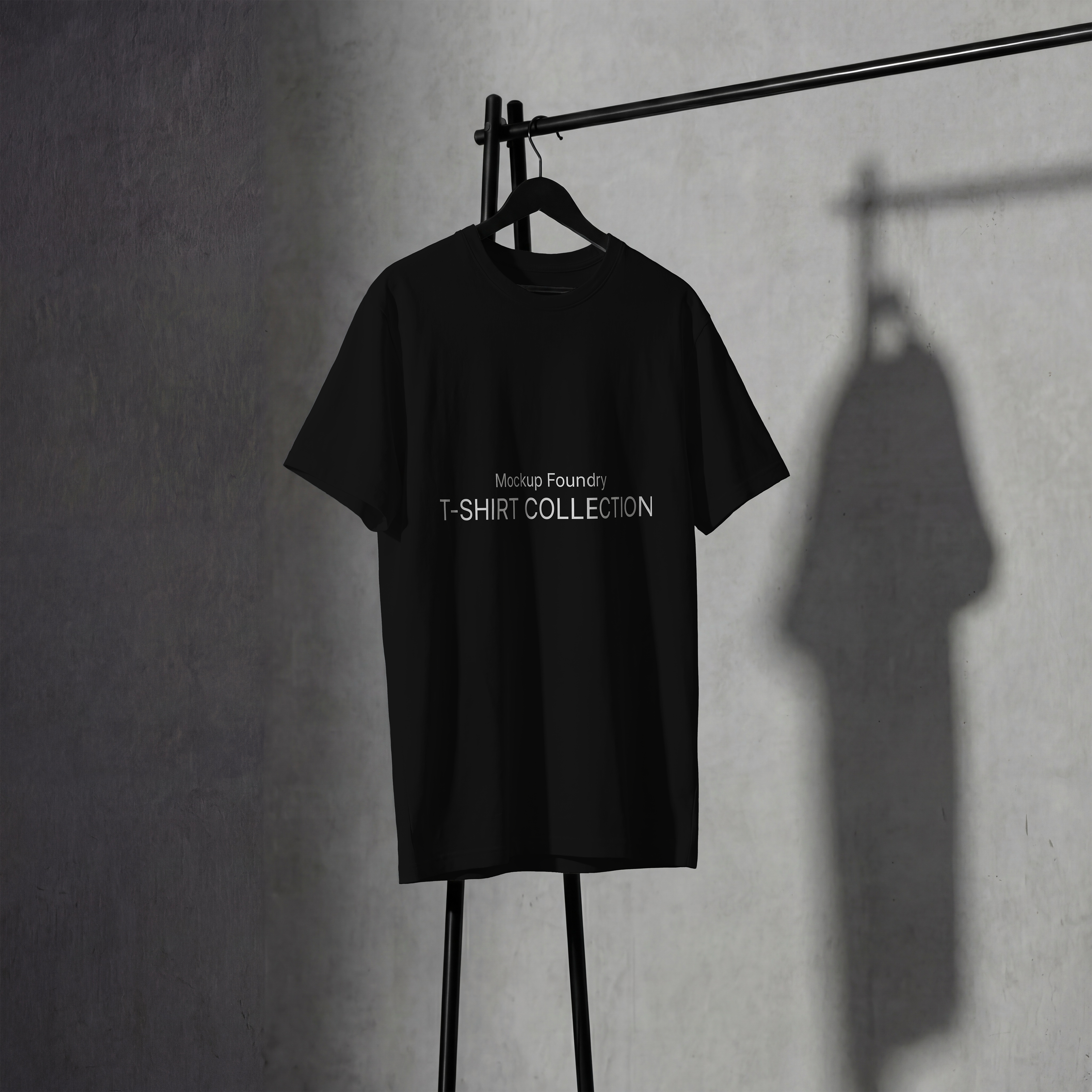 Hanging T-Shirt Mockup PSD — Smart Object Template