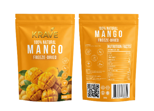 MANGO CRUNCH SNACK (FREEZE-DRIED MANGO)