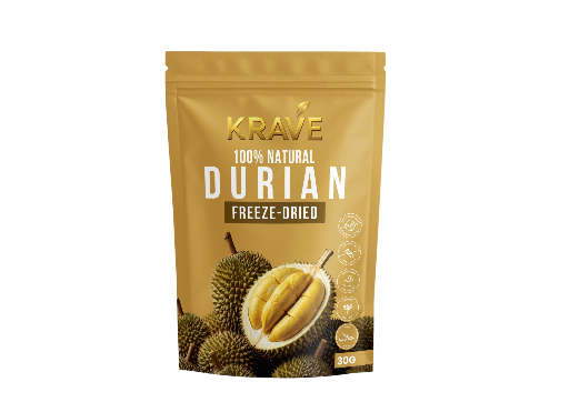 DURIAN CRUNCH-CUBE SNACK (FREEZE-DRIED PREMIUM DURIAN)