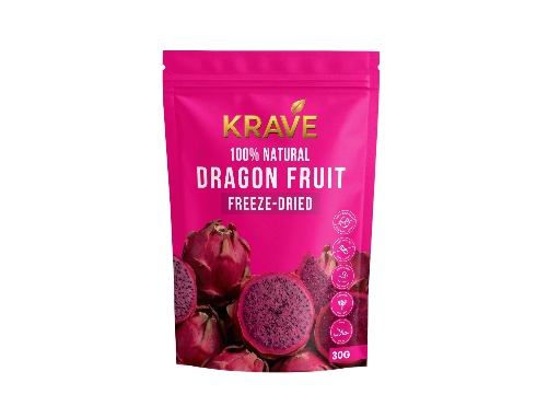 DRAGON FRUIT CRUNCH SNACK (FREEZE-DRIED DRAGON FRUIT)