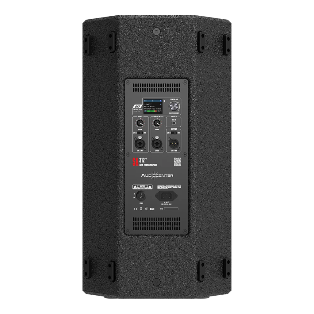 Bocina Activa 12″ con Bluetooth, DSP y Potencia de 2 000 W-Audio Center SA312+