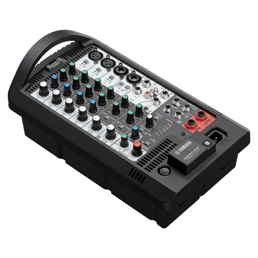 Yamaha STAGEPAS 400BT — Sistema Mixer PA Portátil de 400 W (Negro)