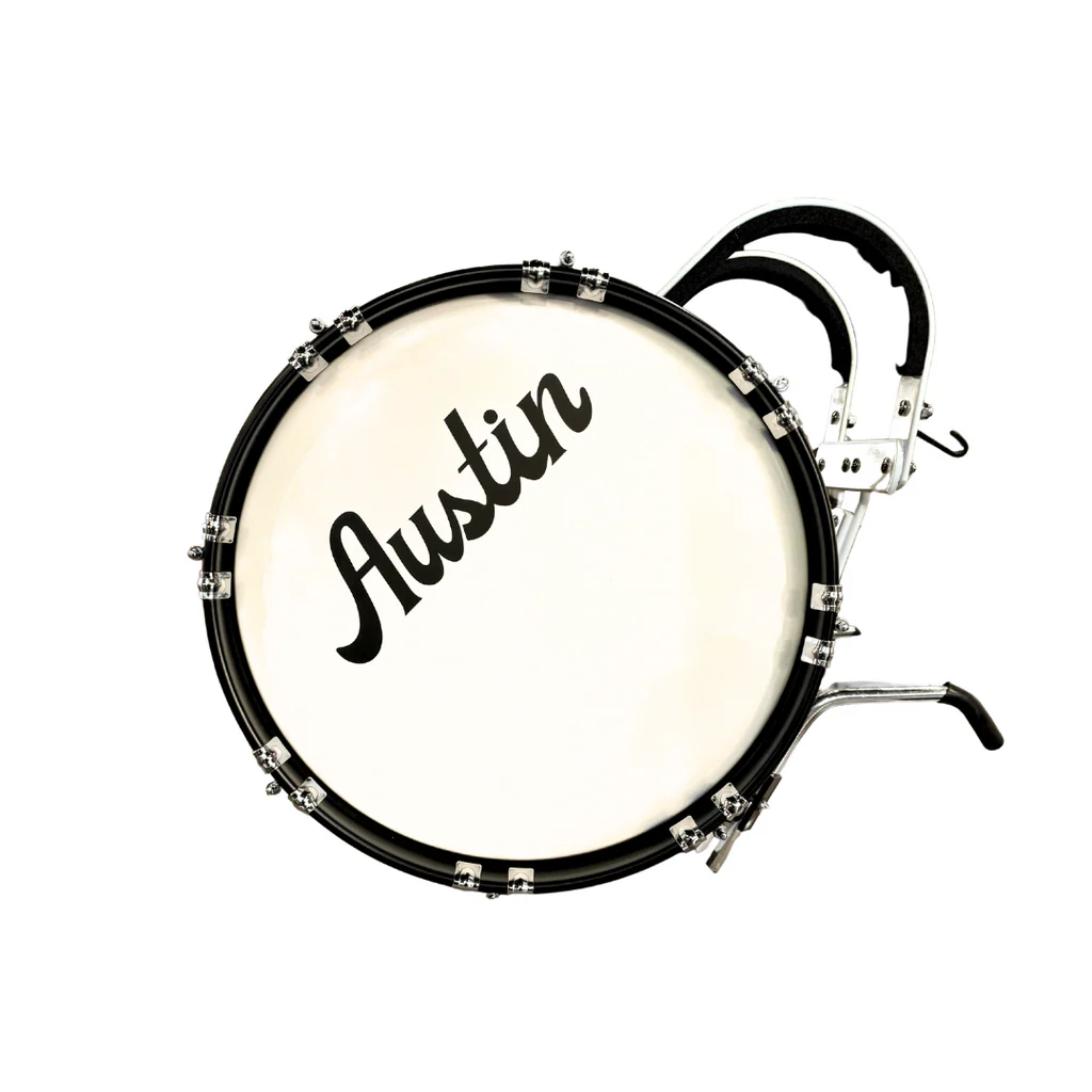 Bombo 26X14 Con Arnés Y Maceta – Negro - Austin - JBMBZ2614-BK