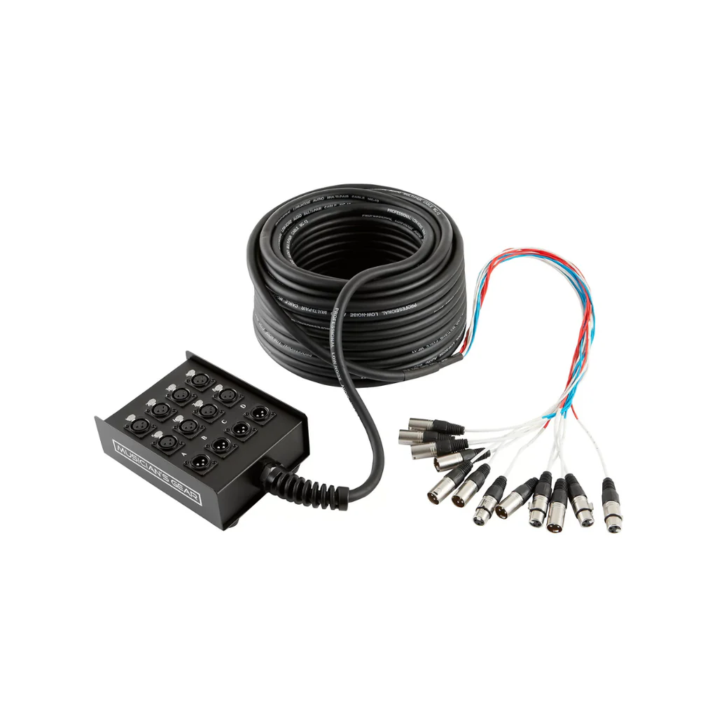 SNAKE 8 XLR A 4 XLR De 10 M  Soundking AH102-10M 