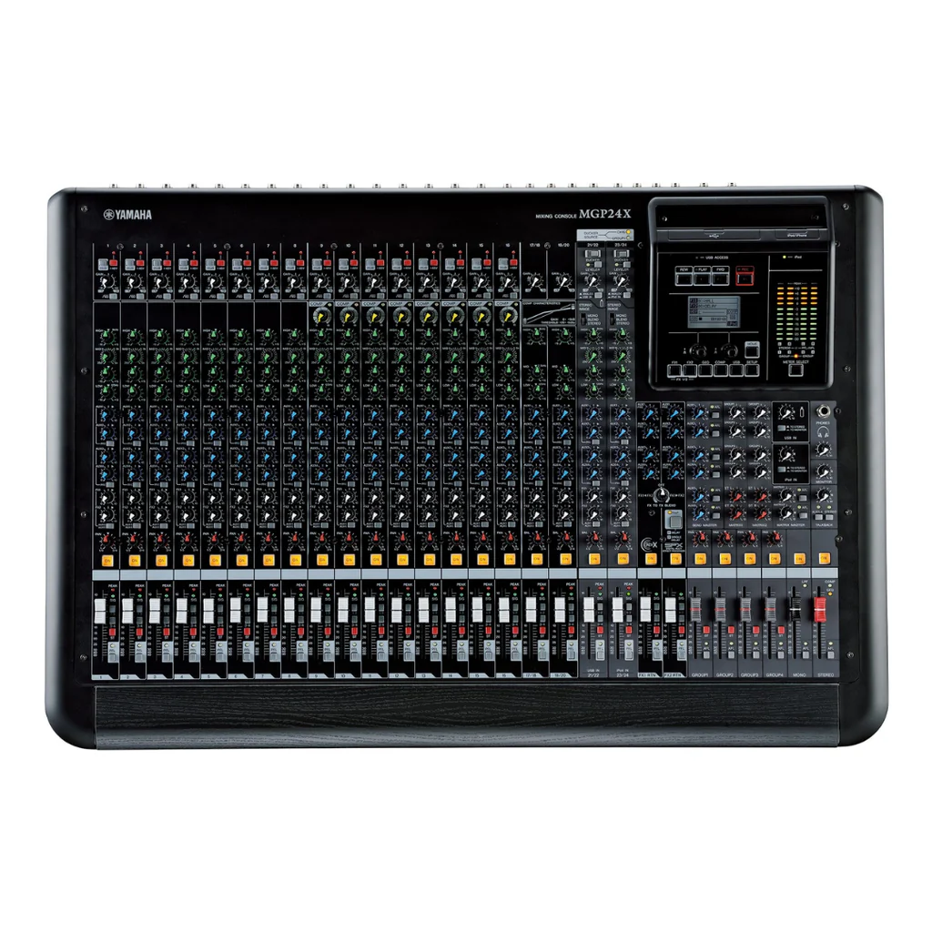 Mezcladora Analógica Híbrida Profesional (24 canales)-Yamaha MGP24X