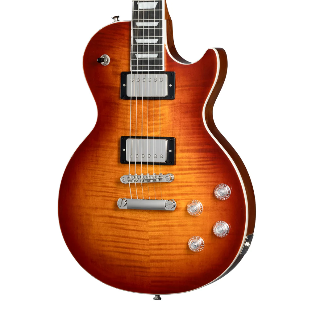 Guitarra Eléctrica Les Paul Modern Figured Incluye Estuche - Color Mojave Burst - Epiphone - EILMMOBNH1