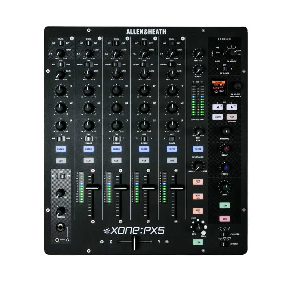Mezclador DJ analógico con FX y audio digital-Allen & Heath Xone:PX5