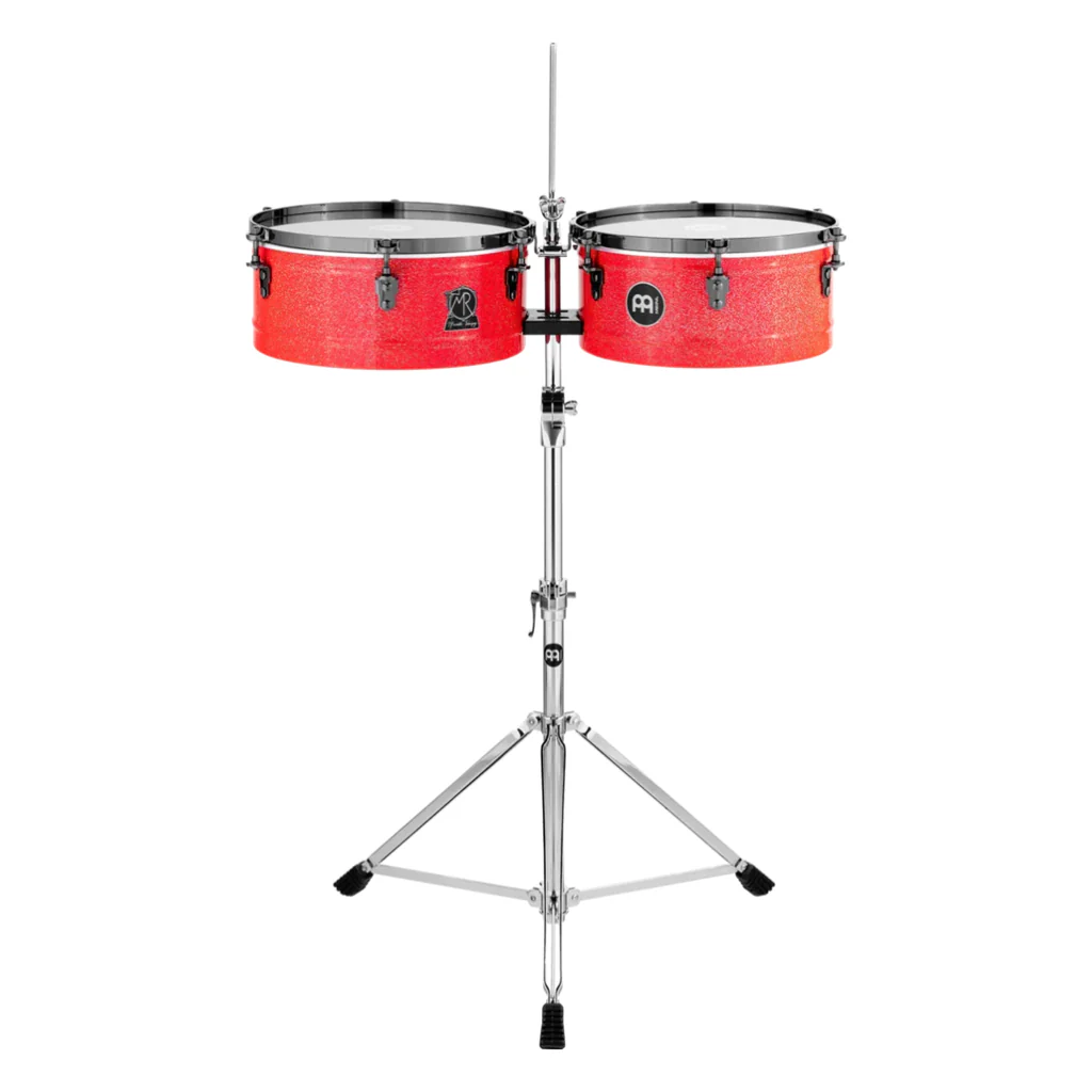 Juego De Timbales 14 Plg Y 15 Plg Manolito Rodriguez Signatur, Color Atomic Red - Meinl - MR1415