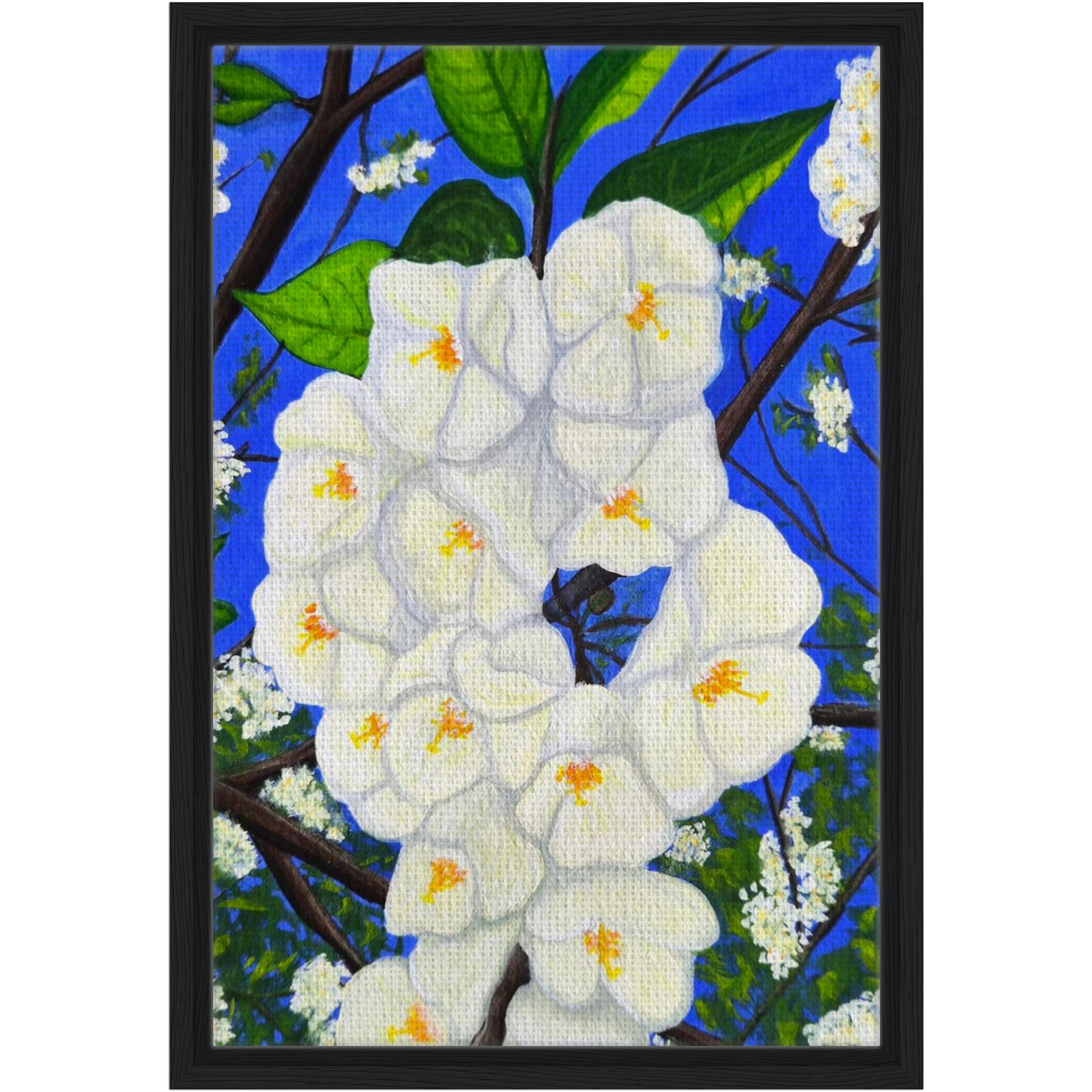 Springtime Tree Lux, Gouache