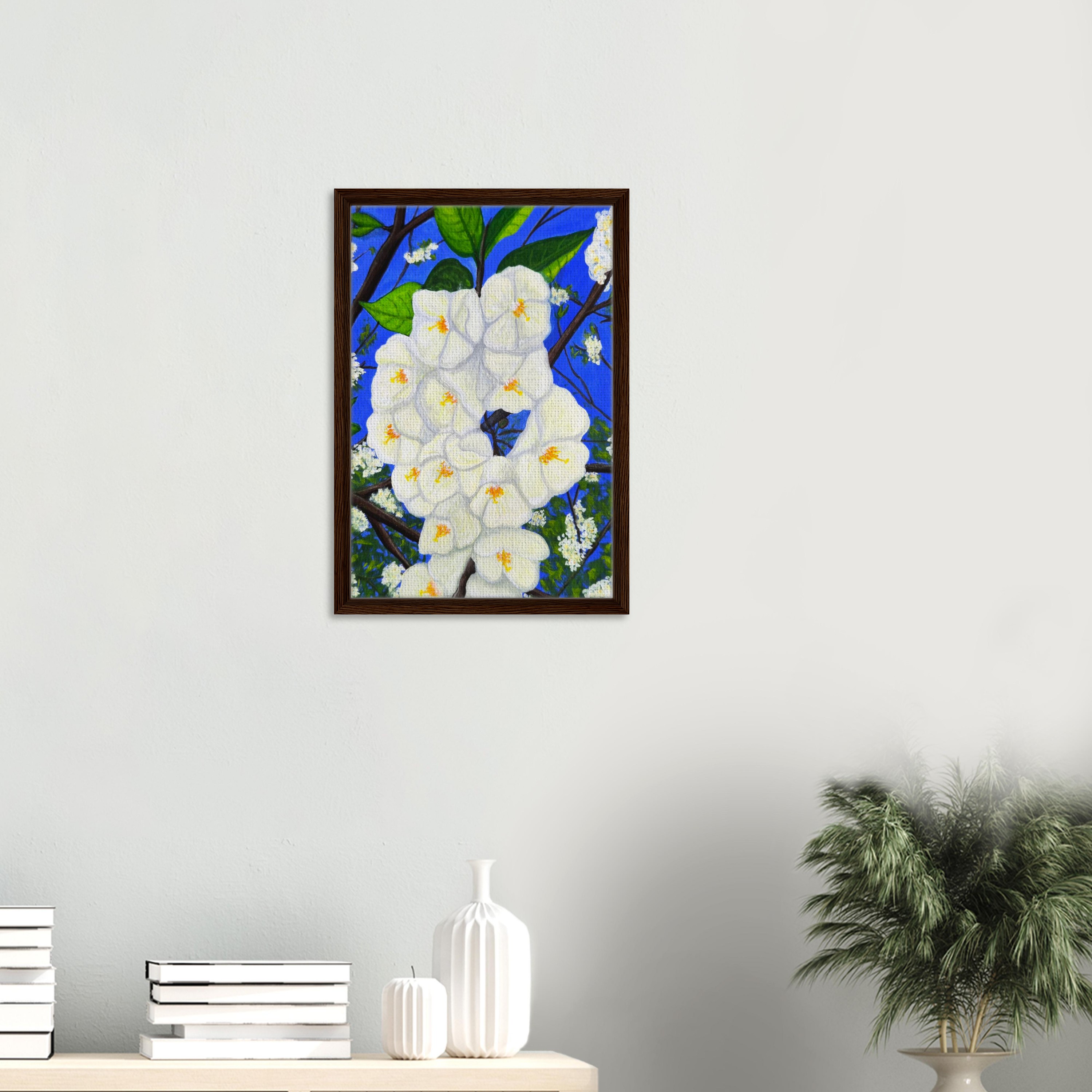 Springtime Tree Lux, Gouache