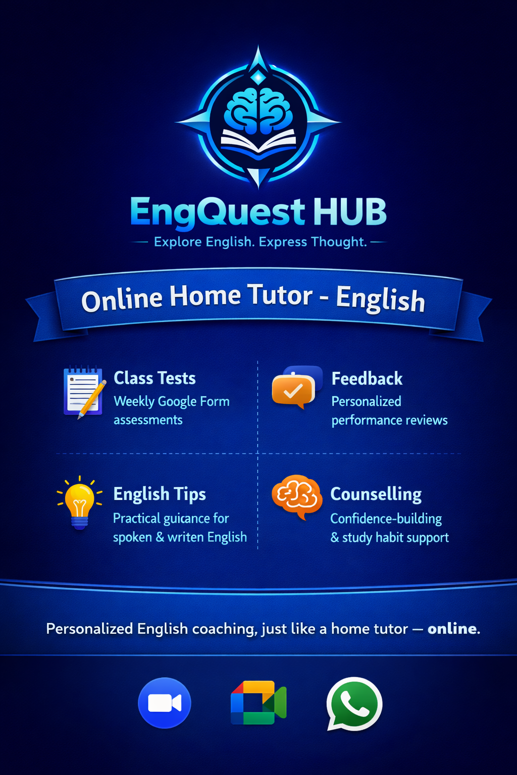Online Home Tutor - English