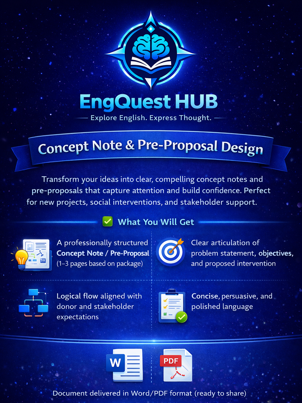 Concept Note & Pre-Proposal Design