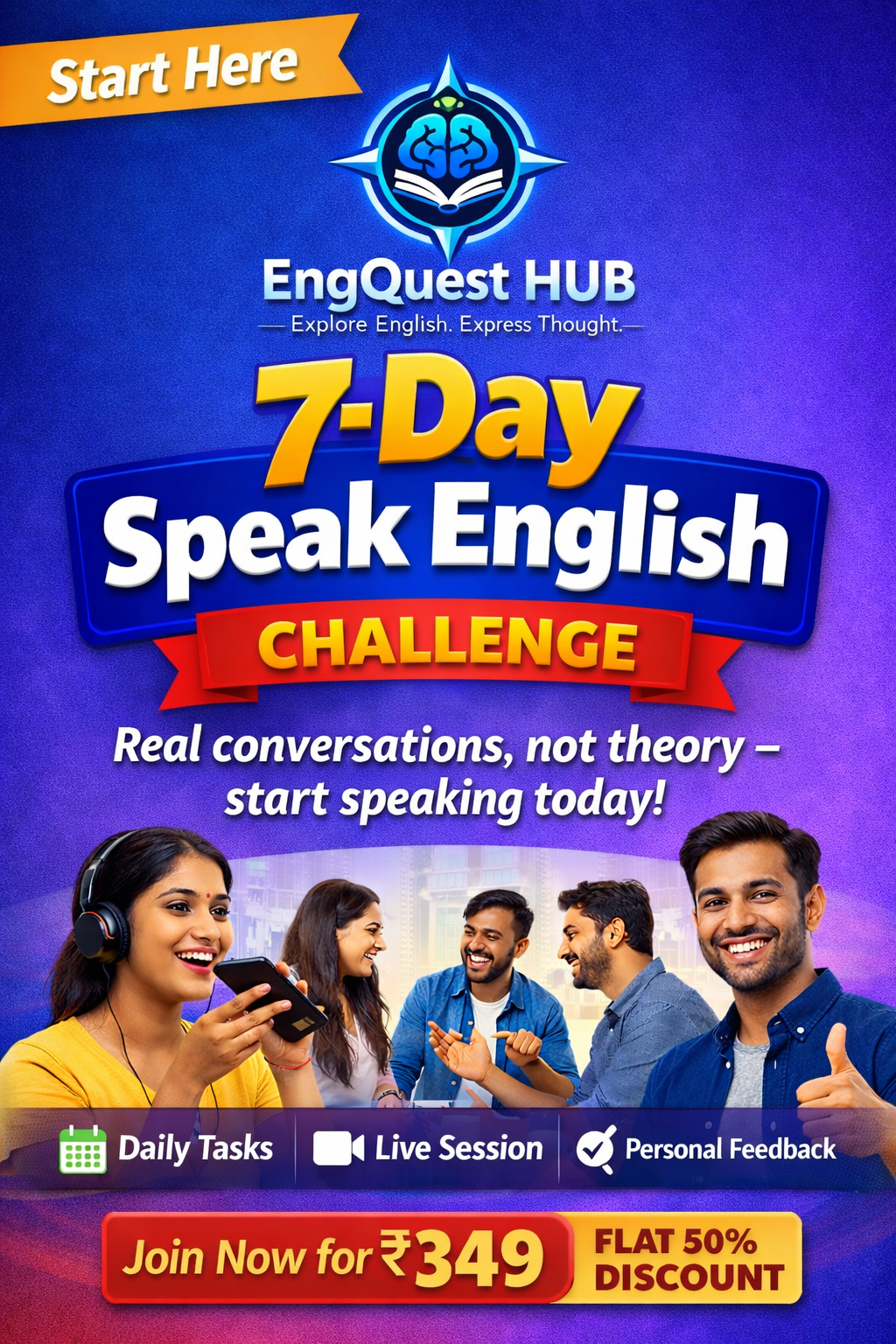 7-Day Speak English Challenge